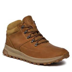 Kotníková obuv Clarks Atl Trek Mid 261746717 Tan Combi