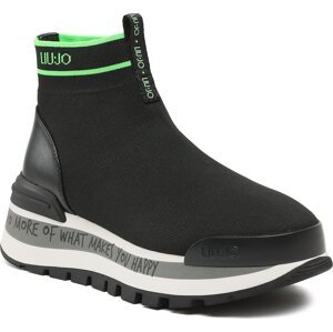 Sneakersy Liu Jo Amazing 11 BA3123 TX200 Black/Green S3029