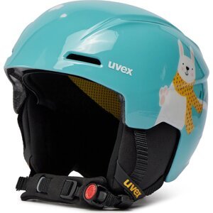 Lyžařská helma Uvex Viti 5663151403 Turquoise Rabbit