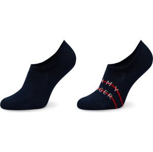 Sada 2 párů pánských ponožek Tommy Hilfiger 701222189 Navy 004