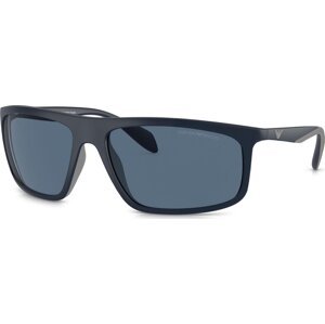 Sluneční brýle Emporio Armani 0EA4212U Matte Blue/Rubber Grey 508880