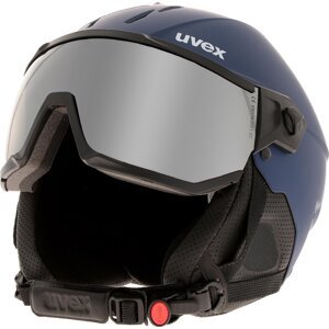Lyžařská helma Uvex Instinct visor 5662601007 Navy Mat