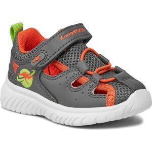 Sandály KangaRoos Ki=Speedlite Ev 02107 000 2124 Steel Grey/Flame