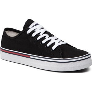 Tenisky Tommy Jeans Essential Low EN0EN01796 Black BDS