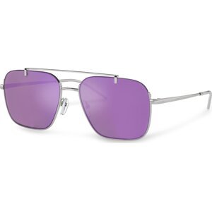 Sluneční brýle Emporio Armani 0EA2150 Shiny Silver 30154V