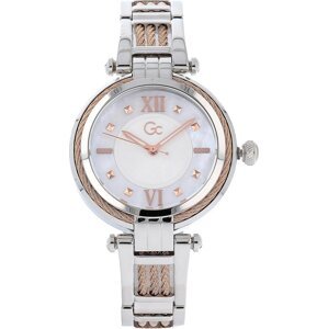 Hodinky Gc Y56003L1MF Silver/Gold
