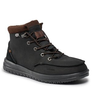 Kotníková obuv Hey Dude Bradley Boot Leather 40189-001 Black