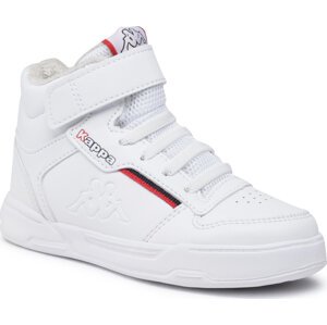 Kotníková obuv Kappa 260827K White/Red 1020