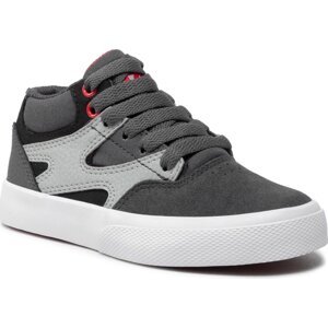 Sneakersy DC Kalis Vulc Mid ADBS300367 Grey/Grey/Black (Xssk)