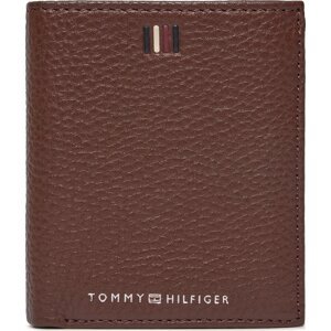 Velká pánská peněženka Tommy Hilfiger Th Central Trifold AM0AM11851 Dark Chestnut GT8