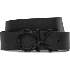 Pánský pásek Calvin Klein Adj Ck Pique Metal 35Mm K50K511336 Ck Black BEH