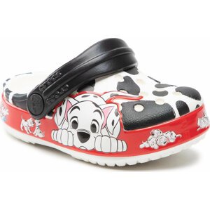 Nazouváky Crocs Fl 101 Dalmations Clog T 207485 White