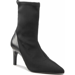 Polokozačky Calvin Klein Sock Ankle Boot 70- L/Neop HW0HW01306 Ck Black BAX