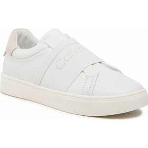 Sneakersy Calvin Klein Clean Cupsole Slip On - He HW0HW01416 Bright White YBR