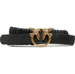 Dámský pásek Pinko Love Ruffle H2 Belt 20231 PLT01 100823 A0F2 Black Z99Q