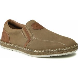 Polobotky Rieker B5273-64 Dark beige