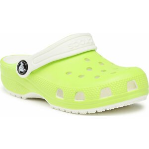 Nazouváky Crocs Crocs Glow In The Dark Clog Kids 209158 Limeade 3UH