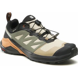 Boty Salomon X-Adventure GORE-TEX L47321300 Safari/Black/Sugar Almond