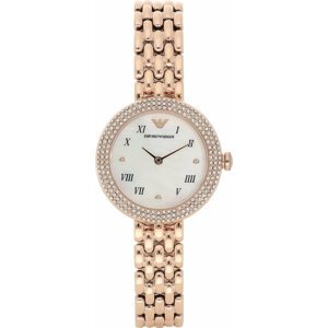 Hodinky Emporio Armani AR11355 Rose Gold/Rose Gold