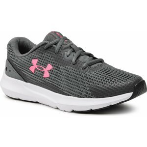 Boty Under Armour UA W Surge 3 3024894-103 Pitch Gray/White/Cerise