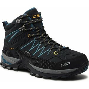 Trekingová obuv CMP Rigel Mid Trekking Shoe Wp 3Q12947 Antracite/Deep Lake