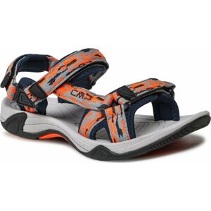 Sandály CMP Kids Hamal Hiking Sandal 38Q9954J Antracite/F.Orange 34UL