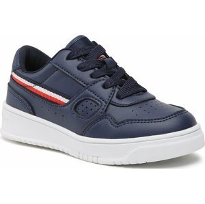 Sneakersy Tommy Hilfiger Stripes Low Cut Lace-Up Sneaker T3X9-32848-1355 M Blue 800