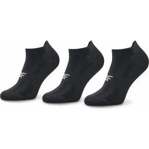 Sada 3 párů nízkých ponožek unisex 4F H4Z22-SOD001 20S