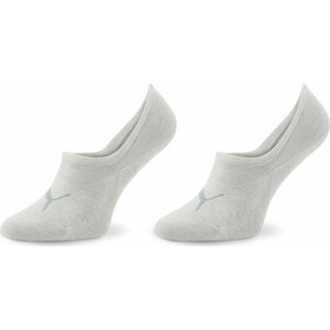 Sada 2 párů nízkých ponožek unisex Puma 907981 05 Oatmeal