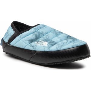 Bačkory The North Face Thermoball Traction Mule V NF0A3V1H61S1 Beta Blue Dye Texture Print/Tnf Black