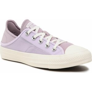 Plátěnky Converse Chuck Taylor All Star Crush Heel A03503C Lavender/White