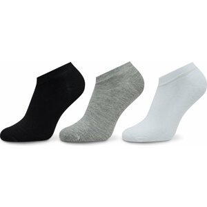Sada 3 párů nízkých ponožek unisex Pepe Jeans PMU30022 Multi 0AA