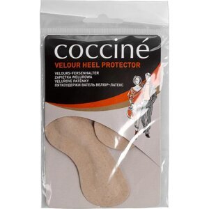 Ochrana na paty Coccine Velour Heel Protector 242/290/05C Béžová