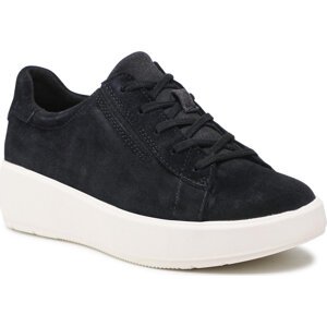 Sneakersy Clarks Layton Lace 261618044 Black Sde