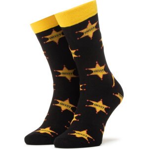 Klasické ponožky Unisex Dots Socks DTS-SX-438-C Černá