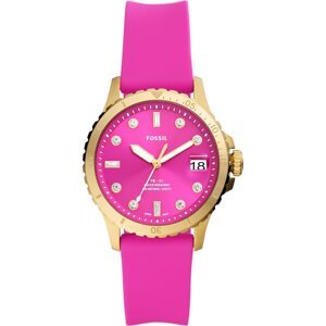 Hodinky Fossil FB-01 ES5290 Pink/Gold