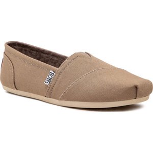 Polobotky Skechers BOBS Peace & Love 33645/TPE Taupe
