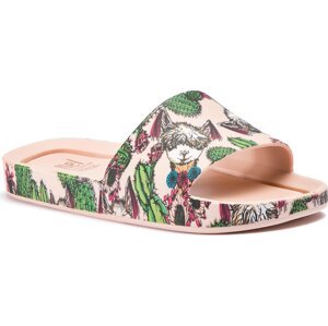 Nazouváky Melissa Mel Beach Slide 3Db II Inf 32541 Pink/Green 51493