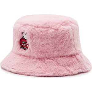 Klobouk HYPE Bucket Hello Kitty Fur TWAO-2098 Pink