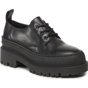Polobotky Tommy Jeans Foxing Leather Shoe EN0EN01905 Black BDS