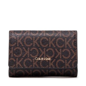 Malá dámská peněženka Calvin Klein Ck Must Trifold Sm Mono K60K609559 0HD