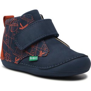 Kotníková obuv Kickers Sabio 830347-10 S Bleu Orange Graphic 51