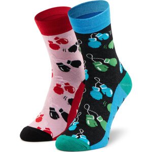 Klasické ponožky Unisex Dots Socks DTS-SX-496-X Růžová