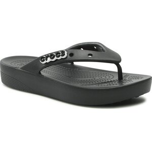 Žabky Crocs Classic Platform Flip W 207714 Black
