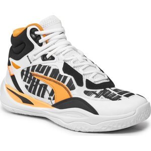 Boty Puma Playmaker Pro Mid 37832801 Bílá