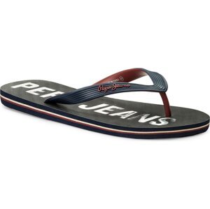 Žabky Pepe Jeans Hawi Water Color PMS70051 Marine 585