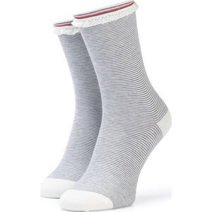 Dámské klasické ponožky Tommy Hilfiger 383007001 White 300