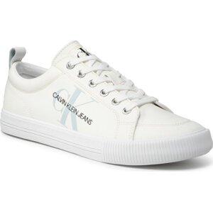 Tenisky Calvin Klein Jeans Vulcanized Laceup Sneaker YM0YM00274 Triple White 0K4