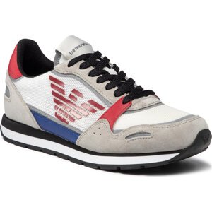 Sneakersy Emporio Armani X4X537 XM678 Q442 Plast/Red/Of.Wht/Blt