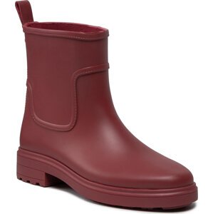 Holínky Calvin Klein Rain Boot HW0HW00606 Red Currant XB8